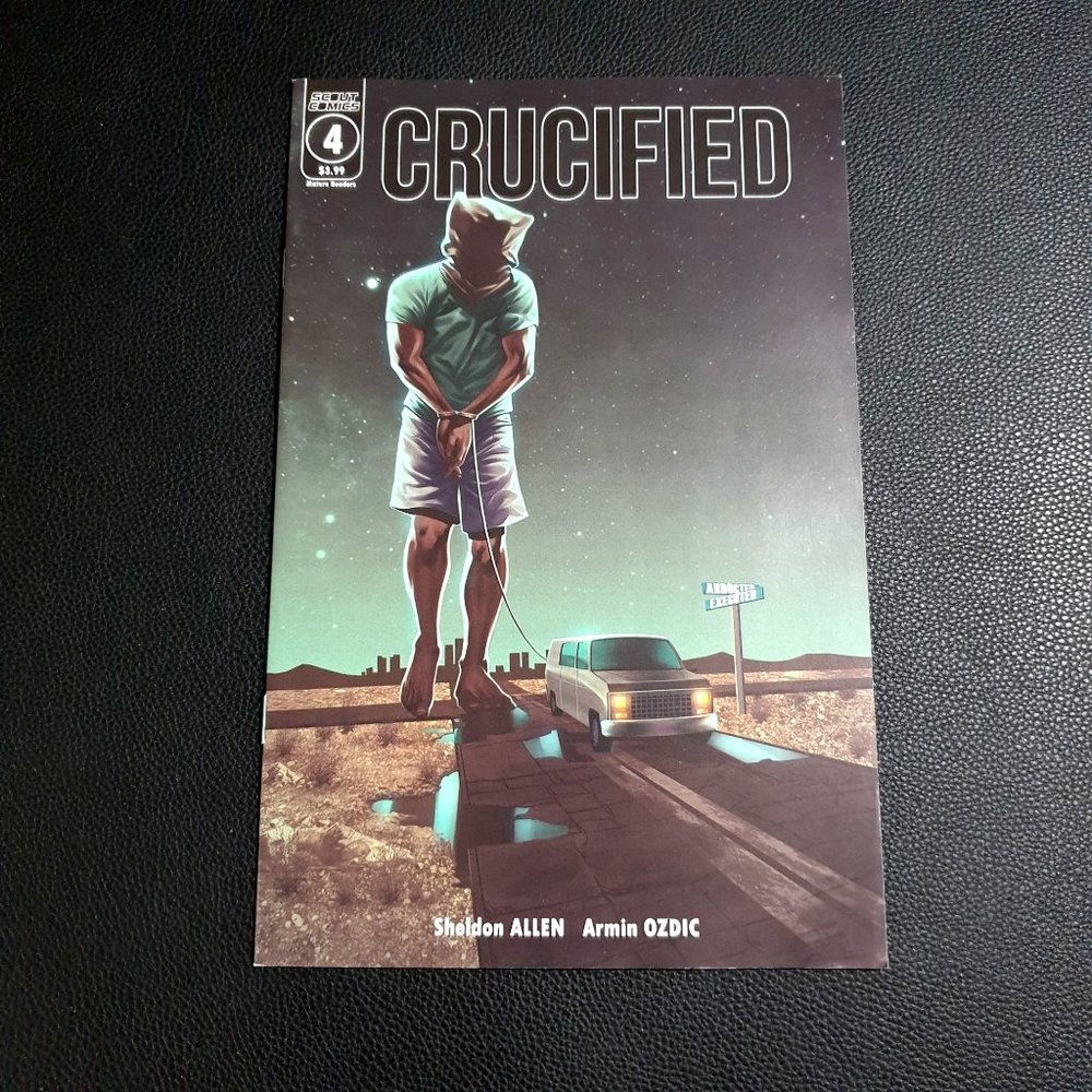 Scout Comics Crucified 4 Comic Book Collector Bagged Boarded